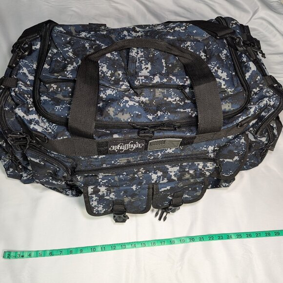 JekyllHYDE large duffel bag in Navy camo by East West USA - Picture 1 of 10